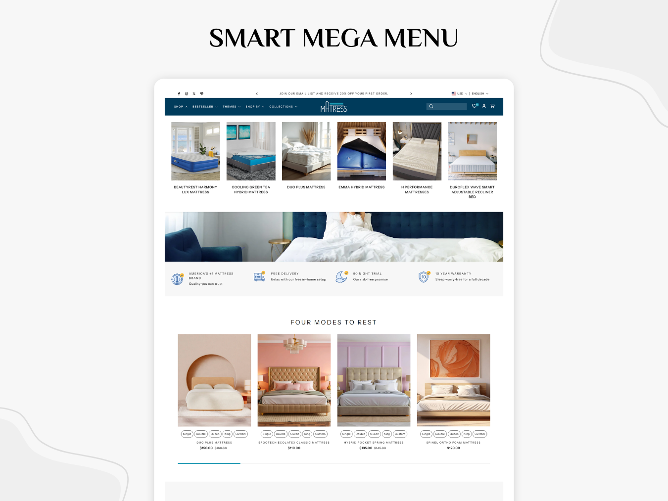 Matress - Best Mattress Store | Shopify 2.0 Theme