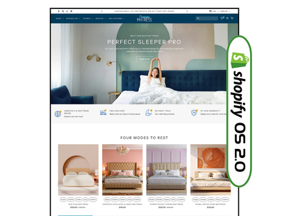 Matress - Best Mattress Store | Shopify 2.0 Theme