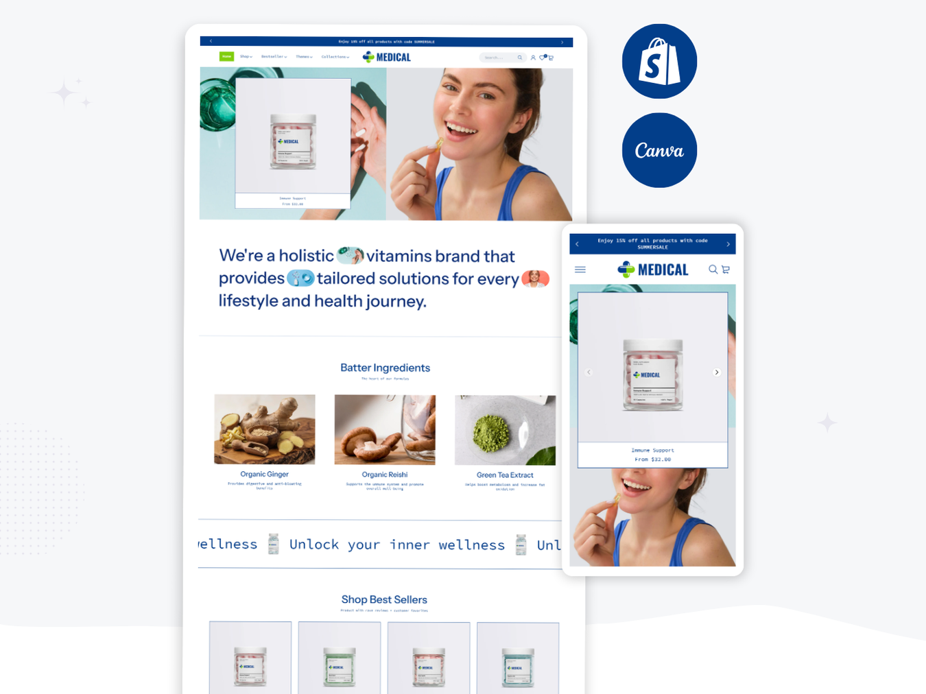 Medical - Best Medical Store | Shopify 2.0 Theme