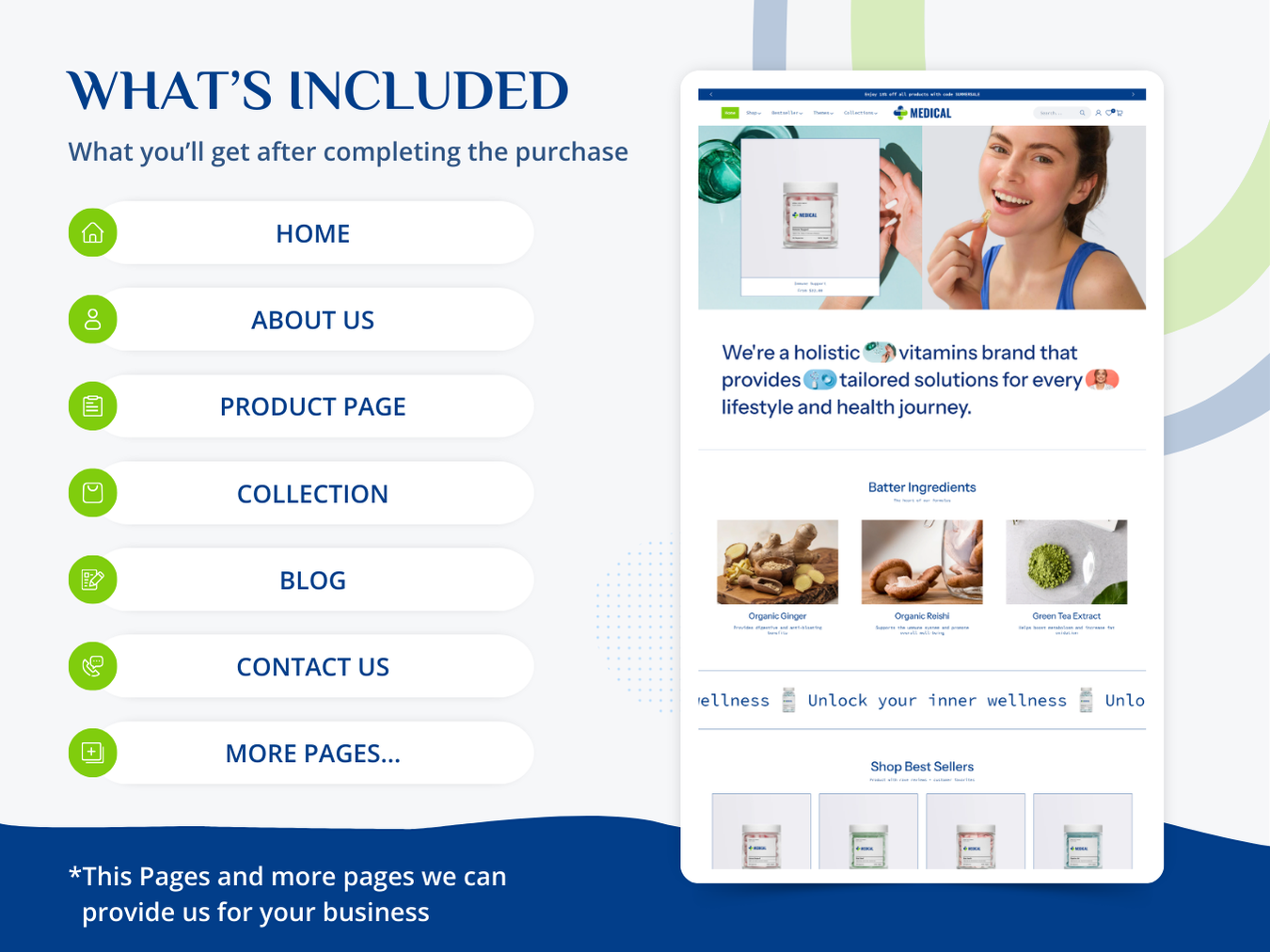 Medical - Best Medical Store | Shopify 2.0 Theme