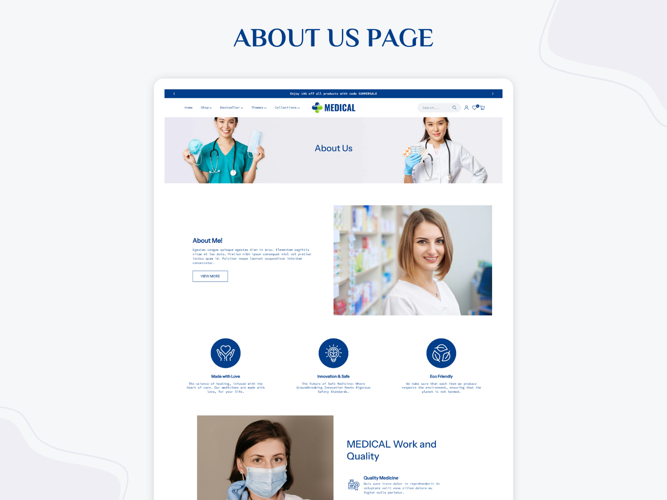 Medical - Best Medical Store | Shopify 2.0 Theme