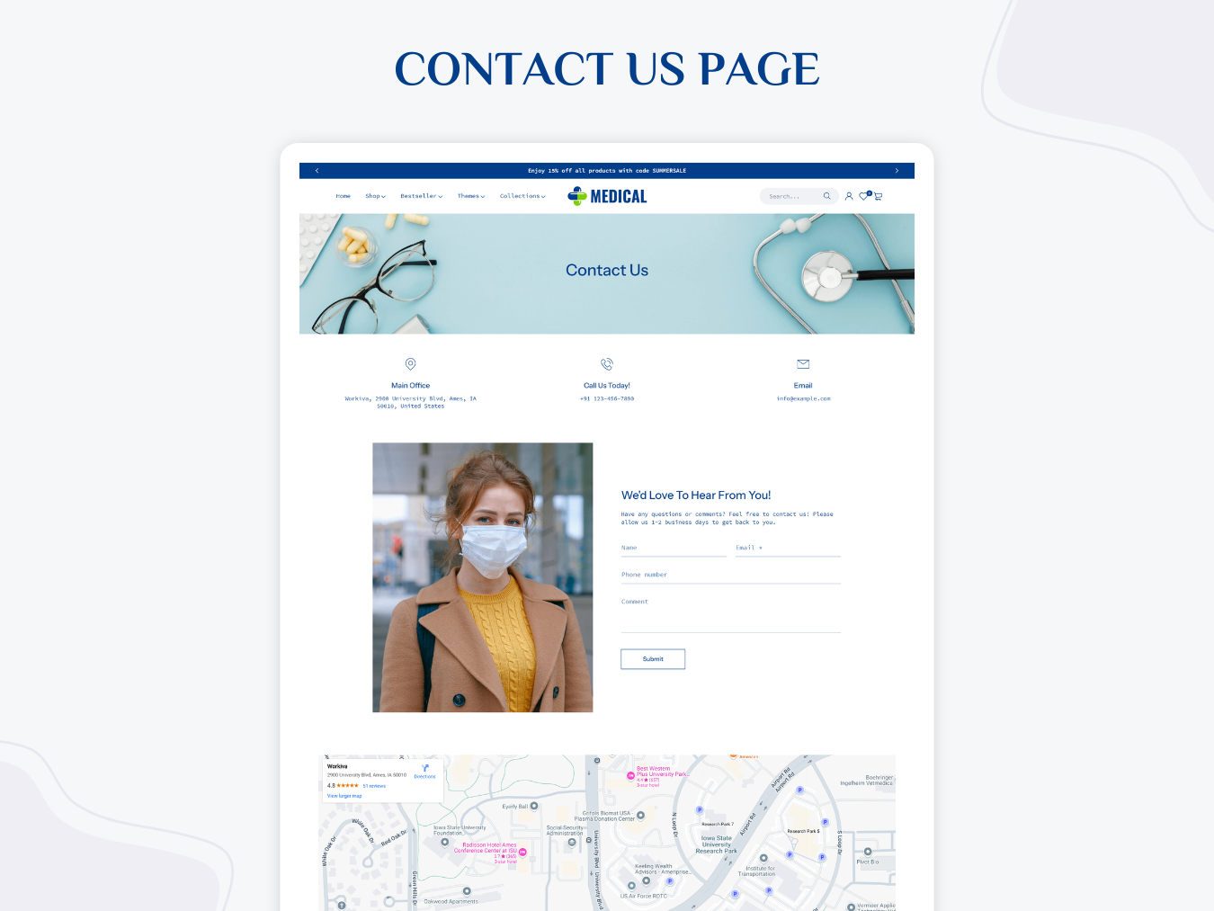 Medical - Best Medical Store | Shopify 2.0 Theme