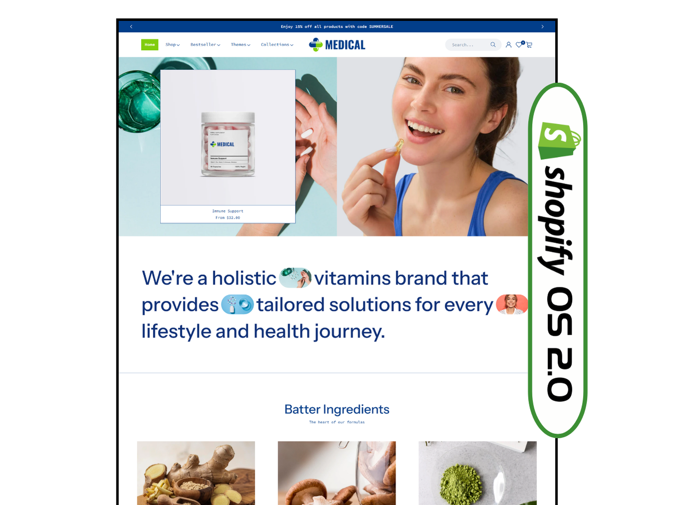 Medical - Best Medical Store | Shopify 2.0 Theme