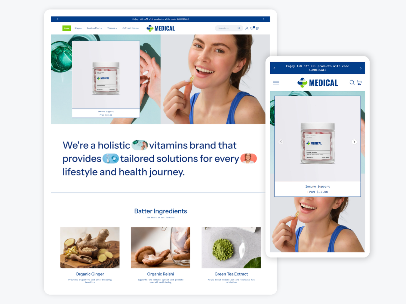 Medical - Best Medical Store | Shopify 2.0 Theme