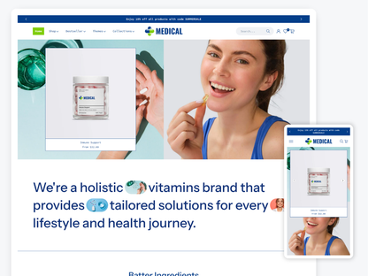 Medical - Best Medical Store | Shopify 2.0 Theme