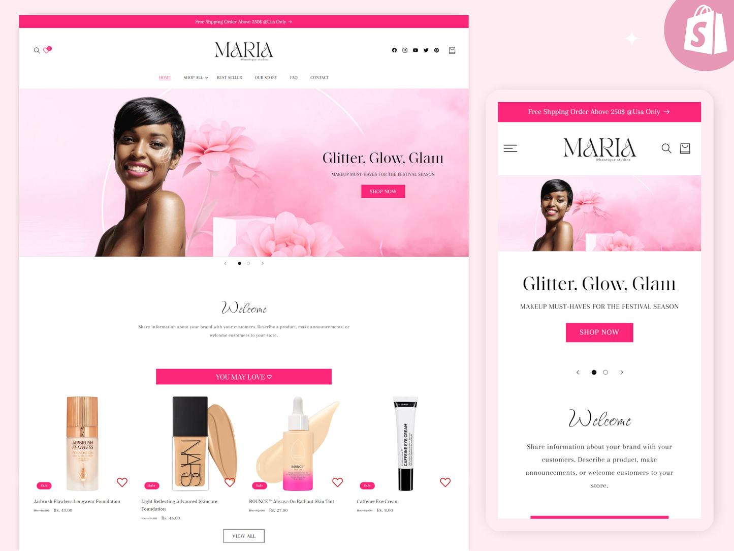 MARIA - Best Shopify Beauty Theme | 0S 2.0