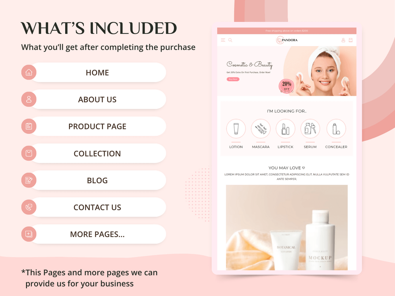 High-End Beauty and Skincare Theme