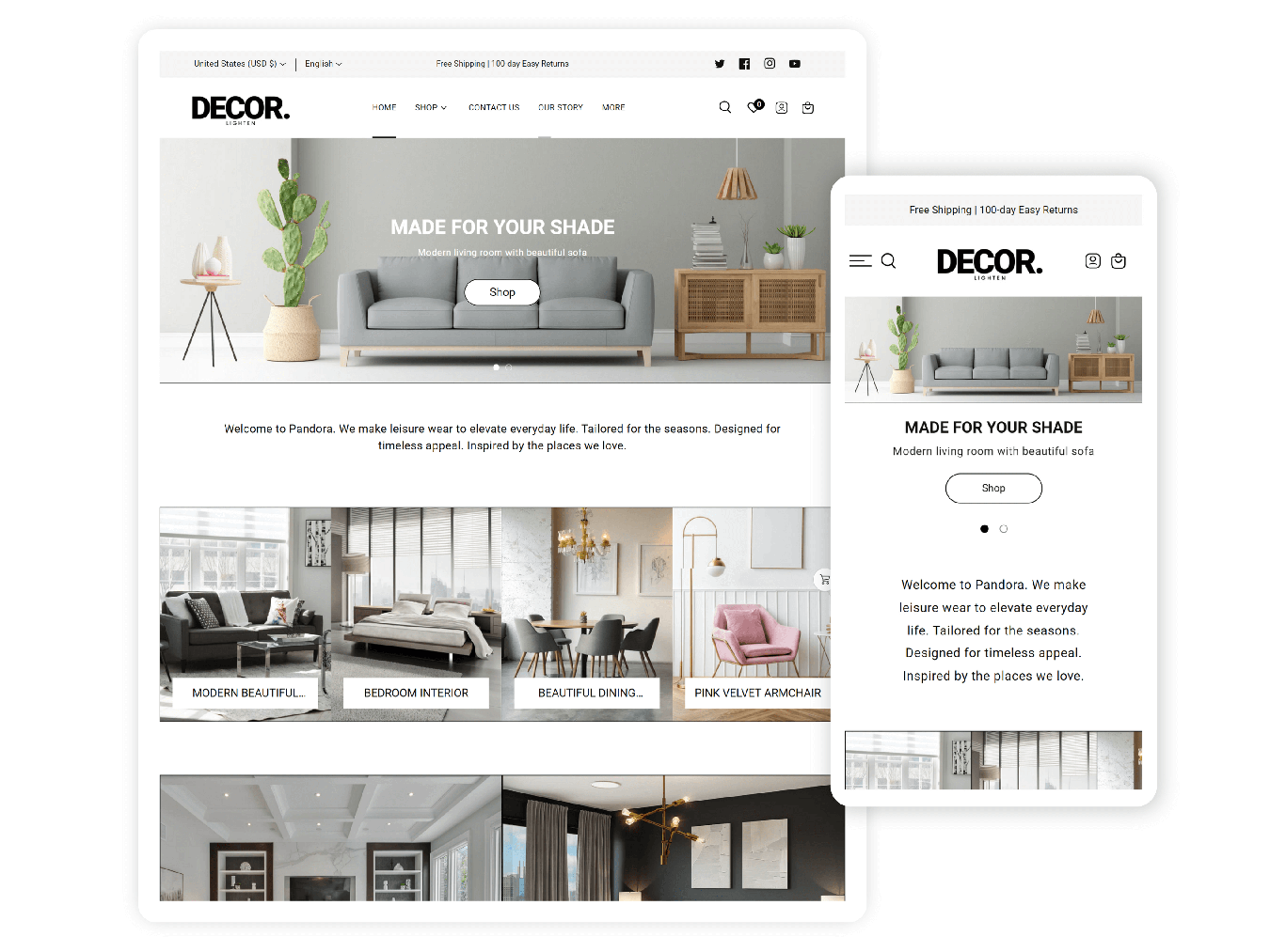 DECOR - Best Shopify Home Décor Themes | OS 2.0