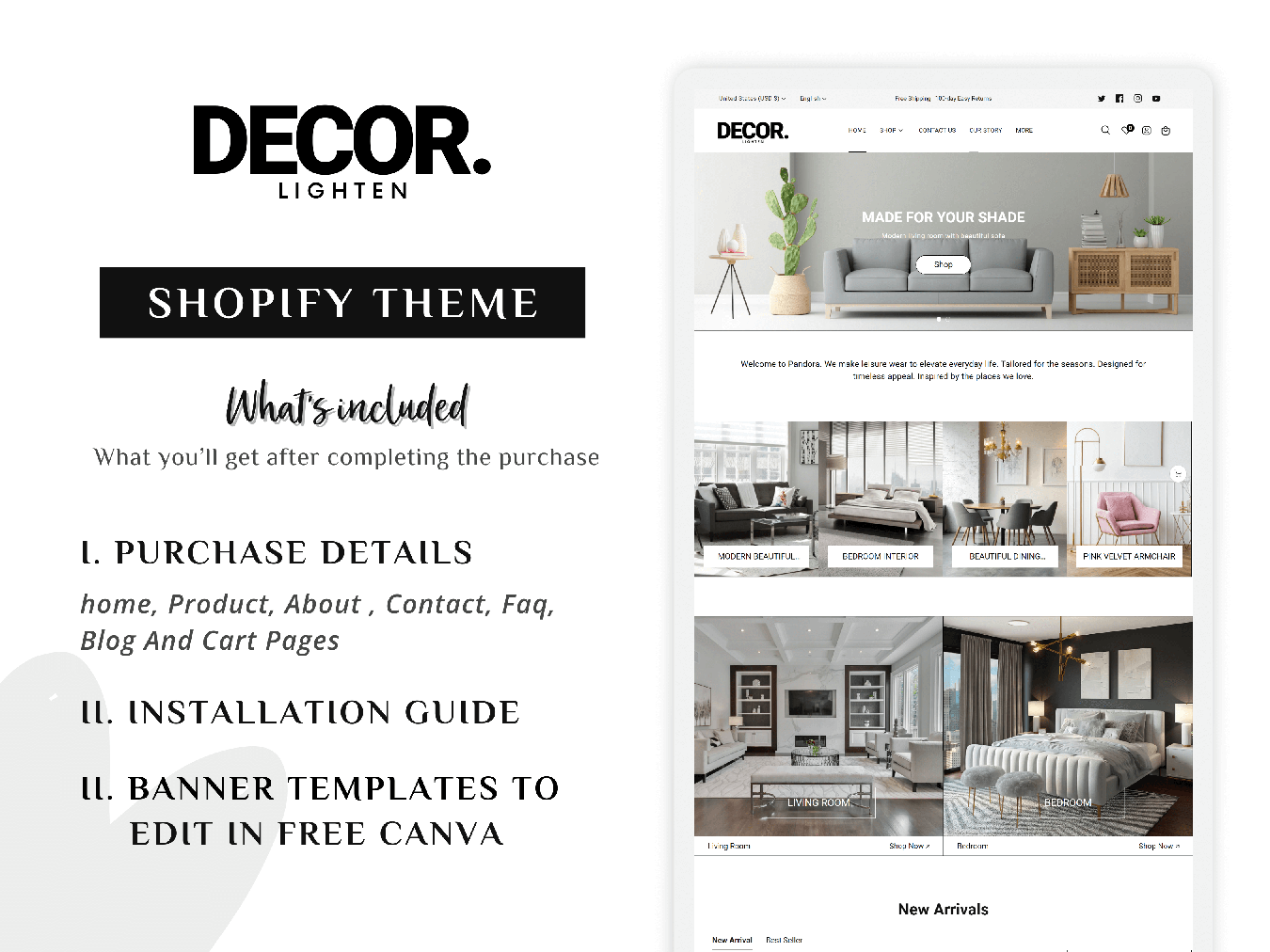DECOR - Best Shopify Home Décor Themes | OS 2.0