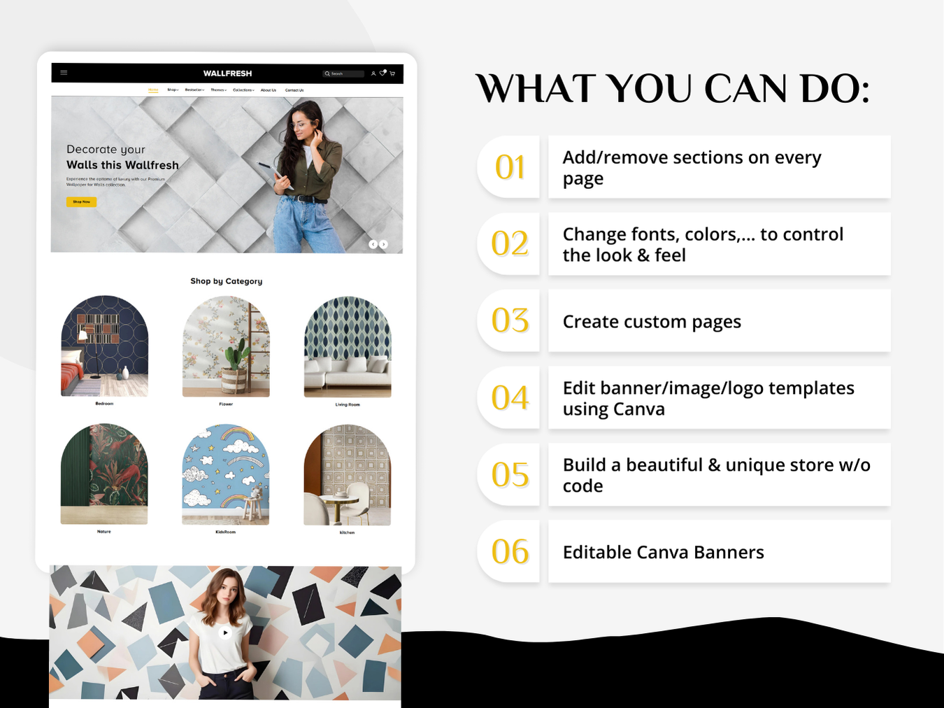 WallFresh - Premium Shopify Wallpaper Themes | Shopify 2.0 Theme