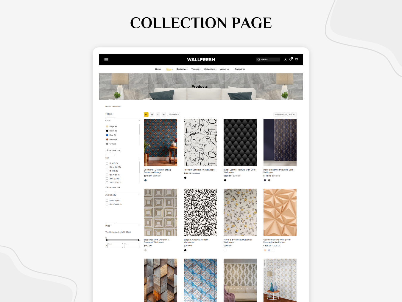 WallFresh - Premium Shopify Wallpaper Themes | Shopify 2.0 Theme