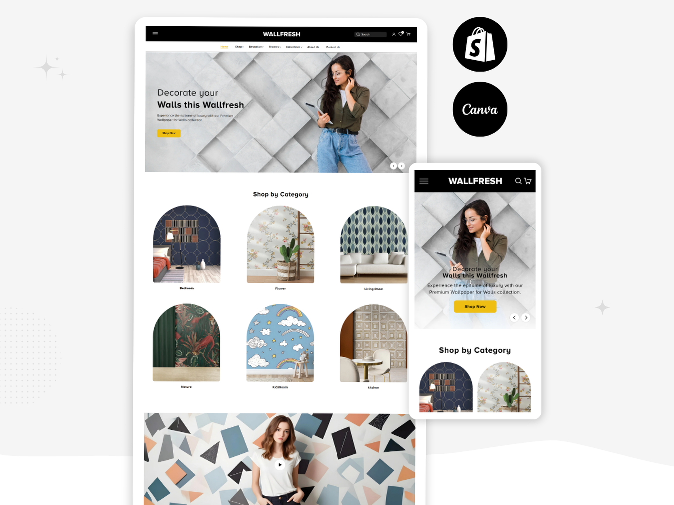 WallFresh - Premium Shopify Wallpaper Themes | Shopify 2.0 Theme