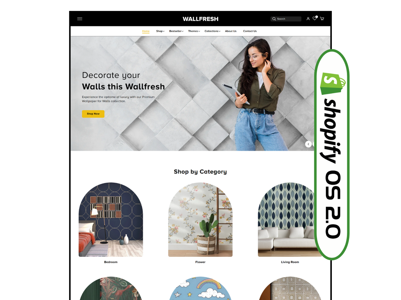 WallFresh - Premium Shopify Wallpaper Themes | Shopify 2.0 Theme