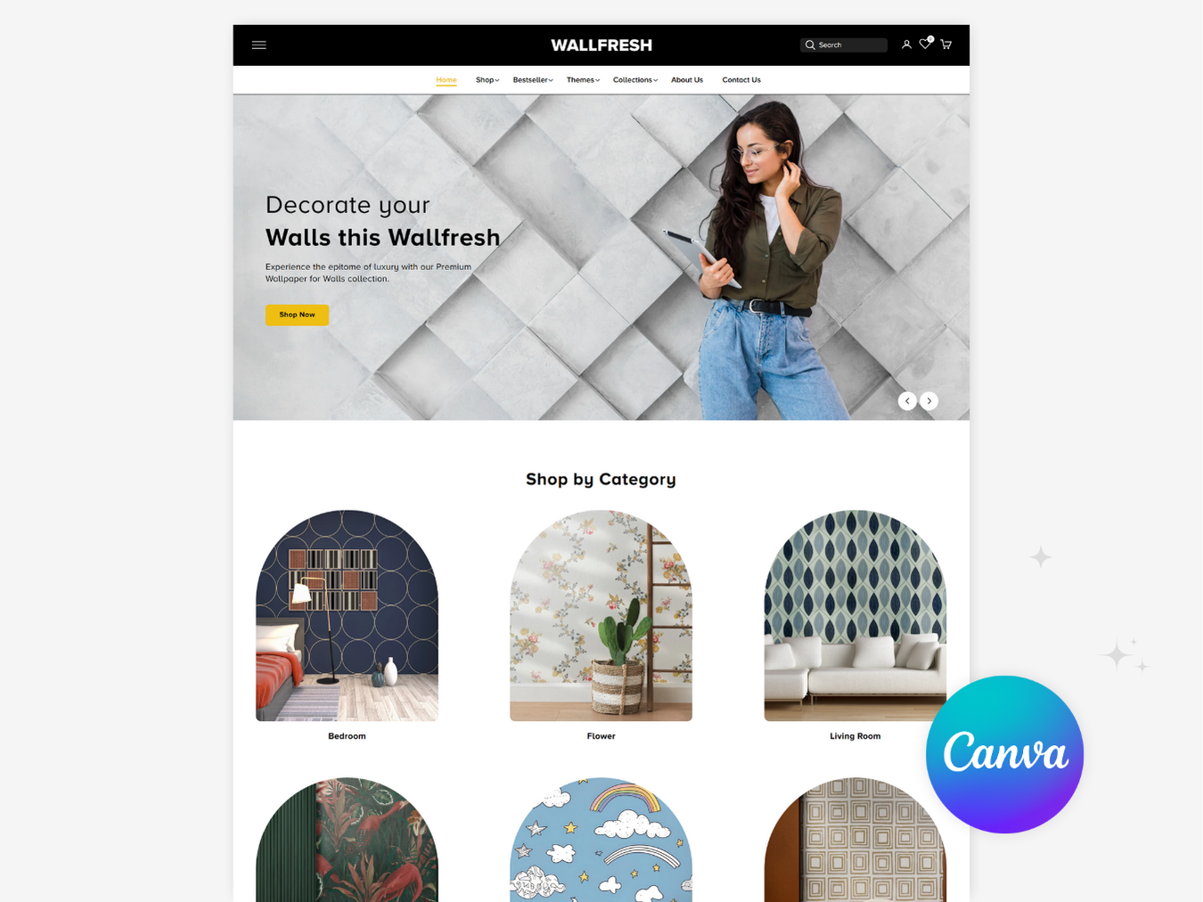 WallFresh - Premium Shopify Wallpaper Themes | Shopify 2.0 Theme