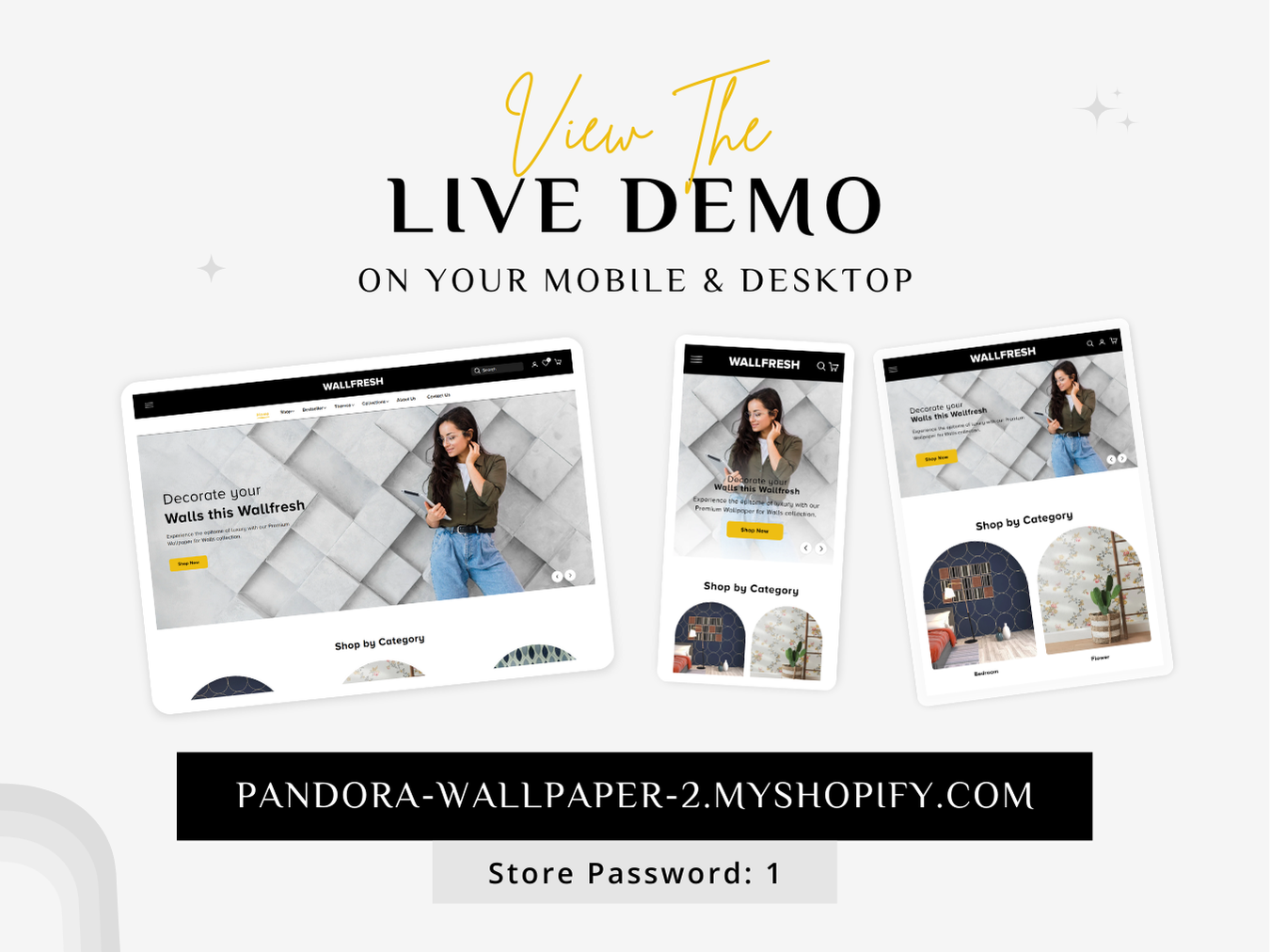 WallFresh - Premium Shopify Wallpaper Themes | Shopify 2.0 Theme