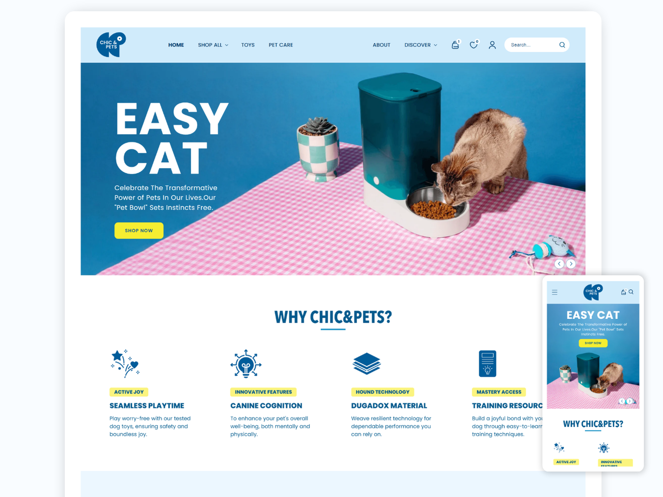 CHIC PETS Best Shopify Pet Themes Store – speedothemes