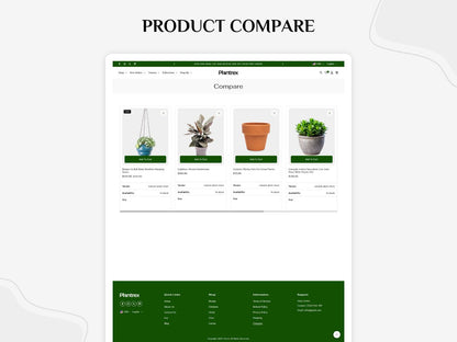 Plantrex - Beautiful Flower Shop | Shopify 2.0 Template