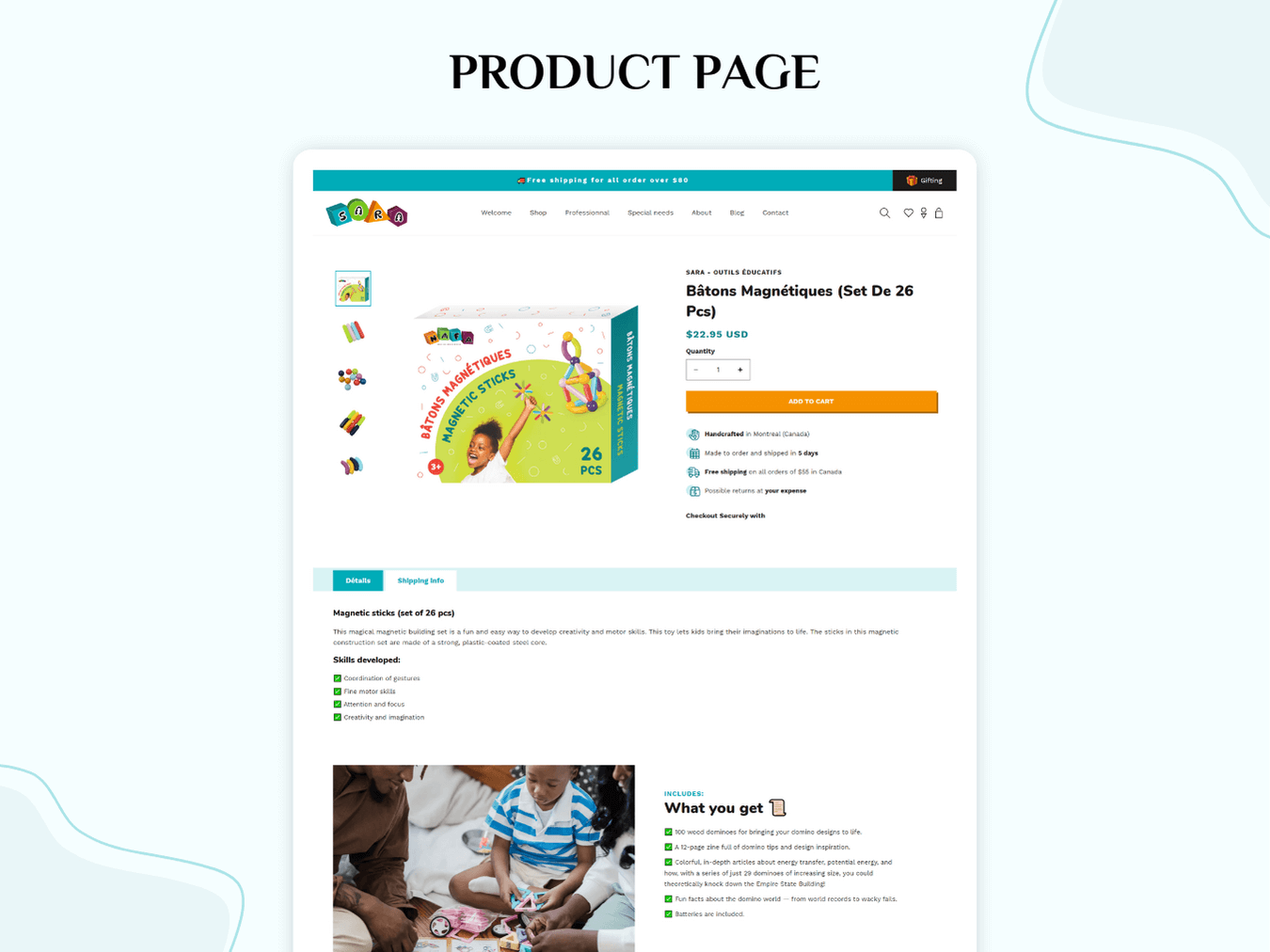 SARA Toys - Multipurpose Shopify kids themes For Toy Store | OS 2.0