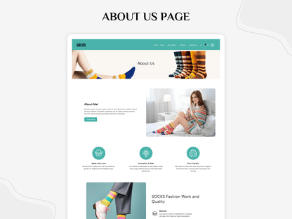 Socks And Fashion Shopify 2.0 Theme