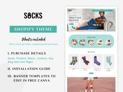 Socks And Fashion Shopify 2.0 Theme