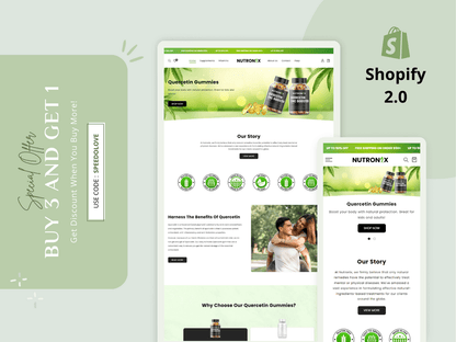 nutrition and wellness shopify theme