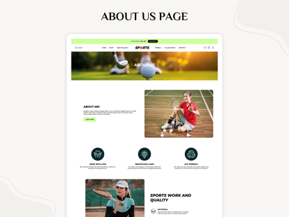 Sports Equipment & Clothing | Shopify 2.0 Theme