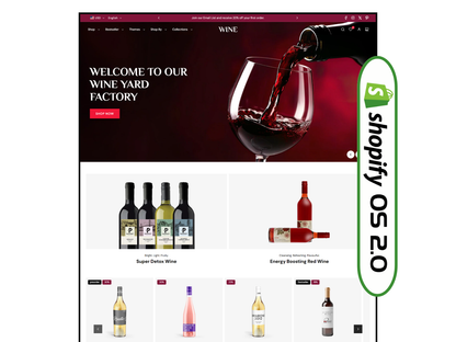Wine - Best Wine Store | Shopify 2.0 Theme