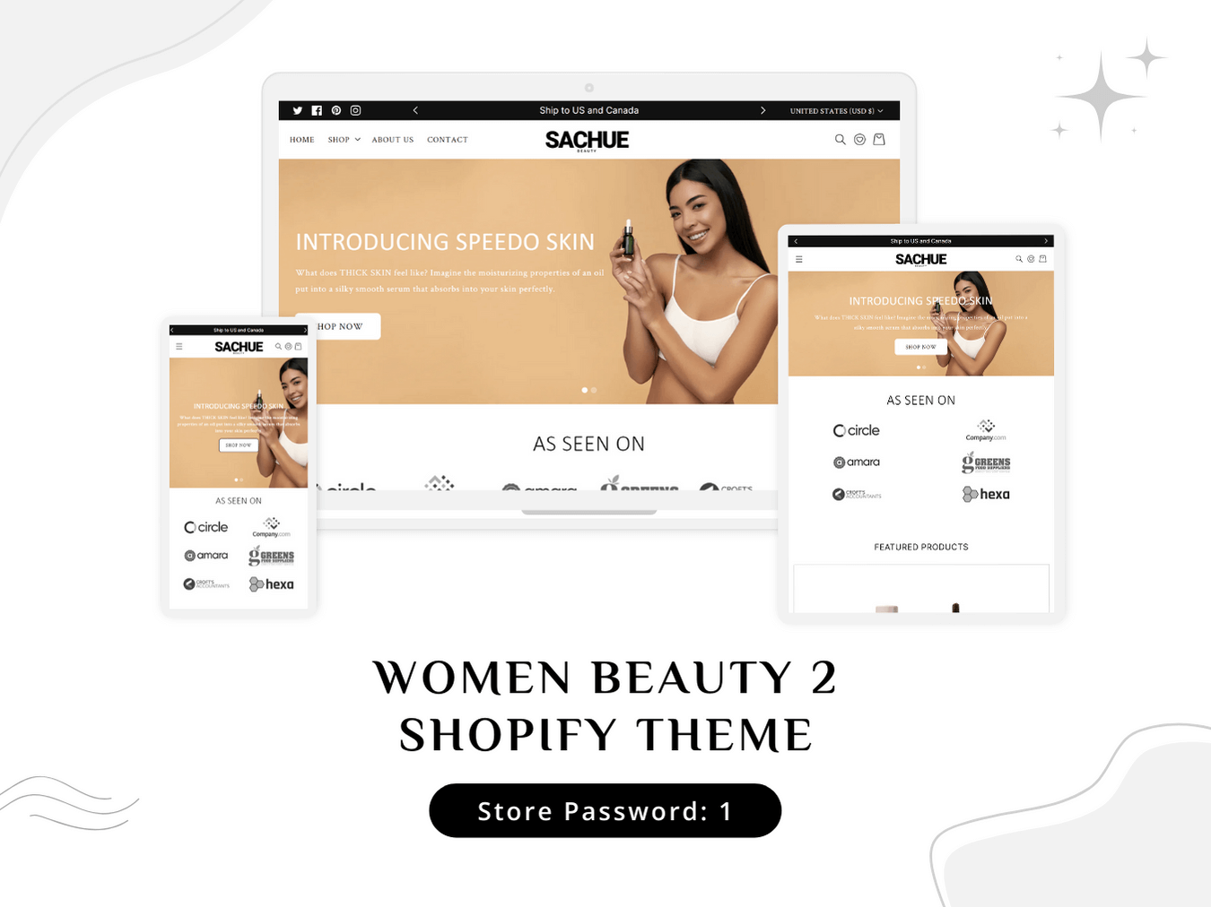 SACHUE Beauty Shopify Theme Store| OS – speedothemes