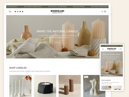 Wonderland Candle Crafts - Best Shopify Candle Theme | 0S 2.0